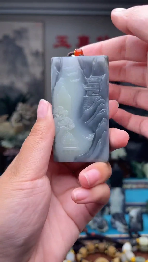 未镶嵌和田玉挂件1