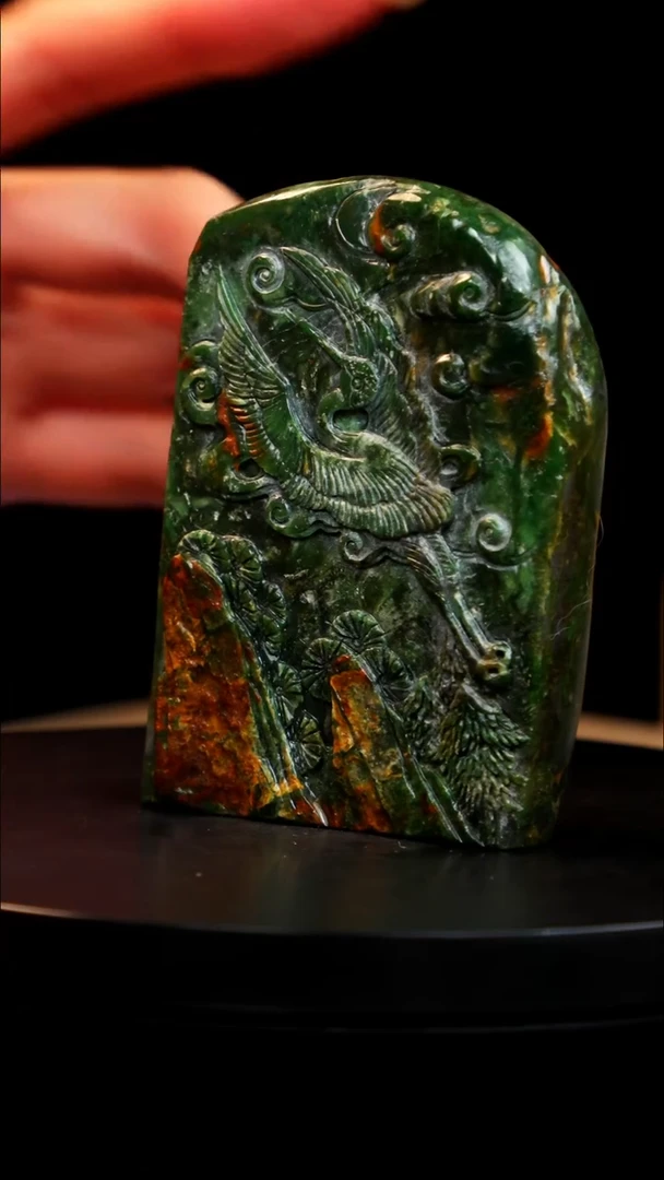 昌化石源头绿稀少品种