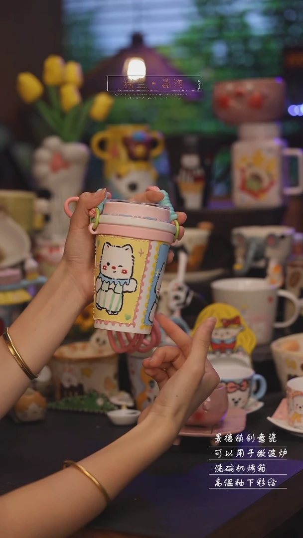 景德镇可爱设计师款陶瓷