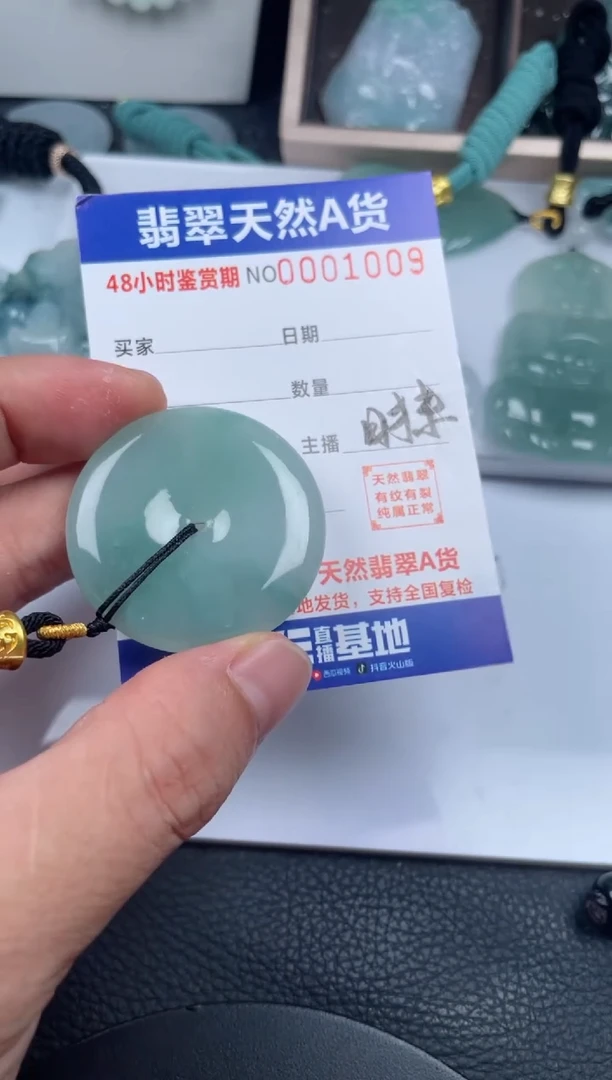 颈饰未镶嵌翡翠