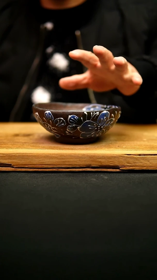 @@陶园瓷舍@@纯手工手绘@高温釉下彩