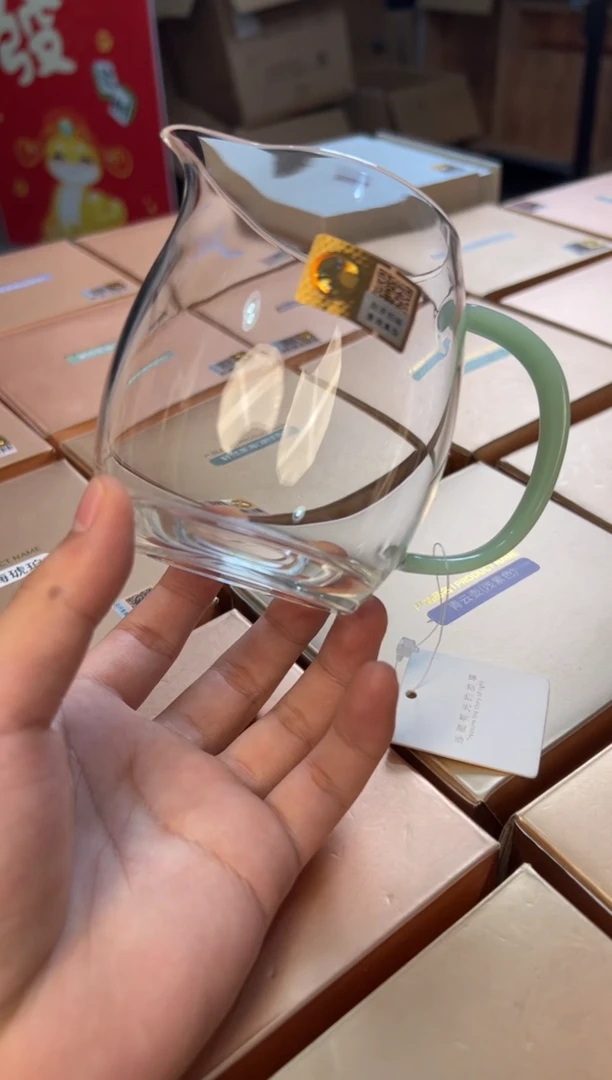 【闪购商品】禾器澄然茶海加厚 浅玉色 金标