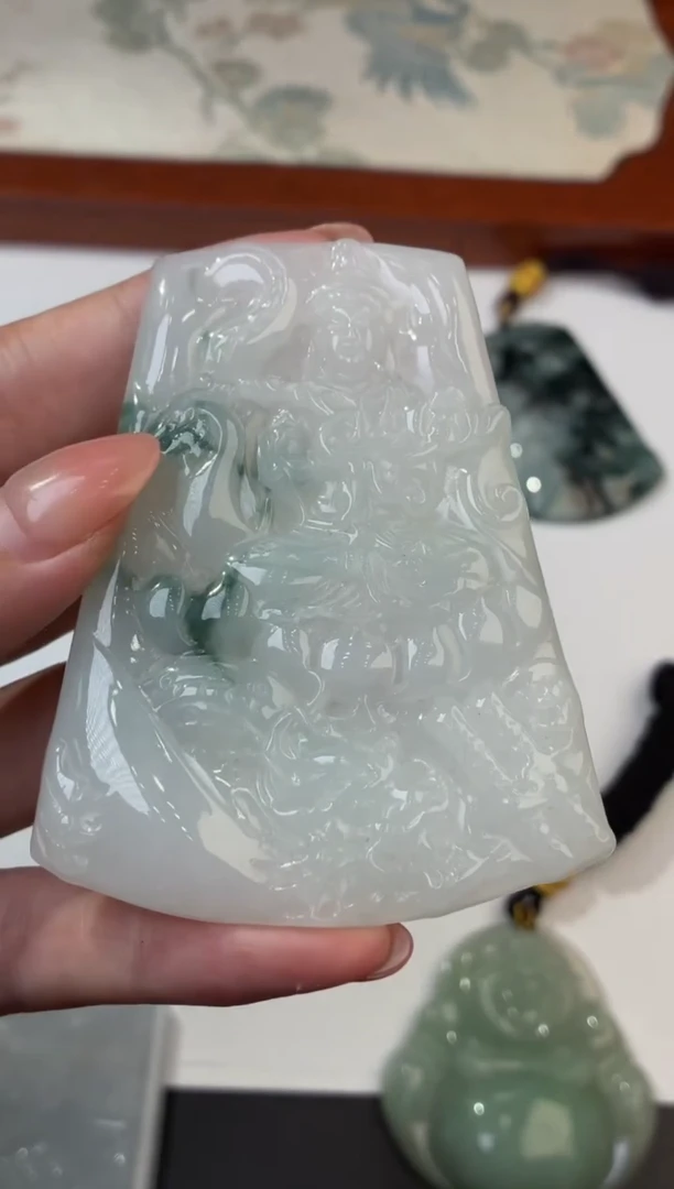 未镶嵌挂件翡翠300025   多人