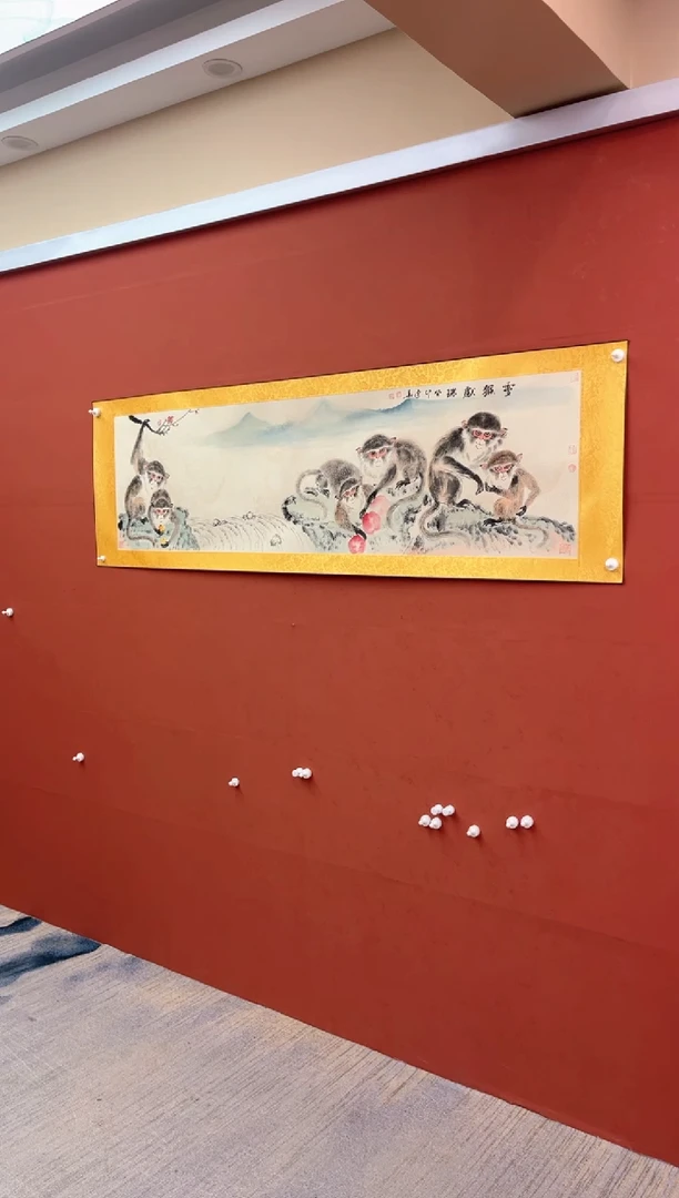 国画老师现场创作  64