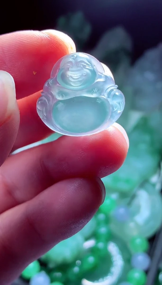 未镶嵌定制翡翠翡翠毛货定制575647