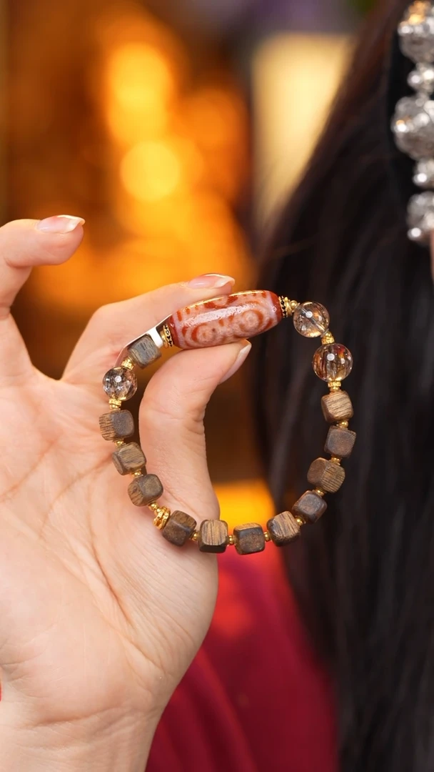 【闪购商品】玛瑙/玉髓颈饰未镶嵌Z27271红肉L六手串