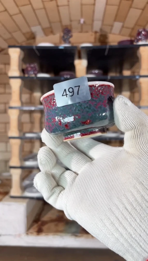 杯精品窑变钧瓷茶器