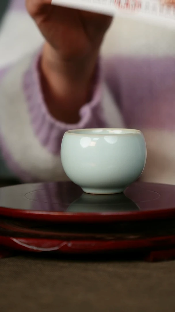 全品 淡天青 禅定杯