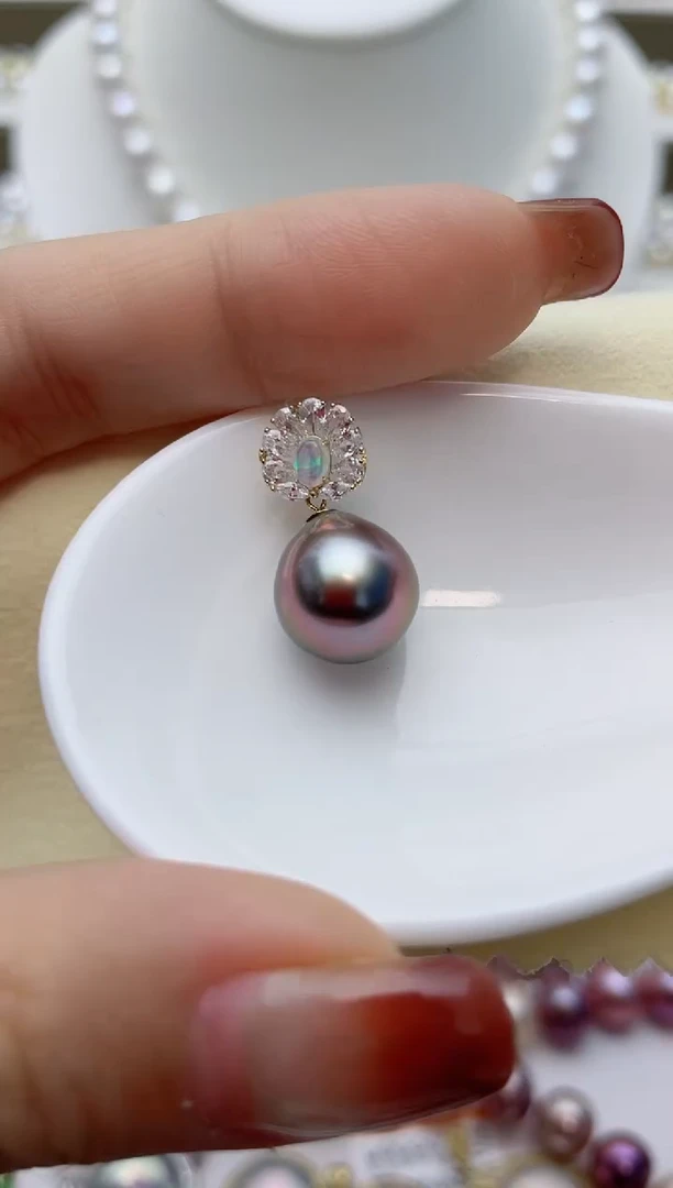 【闪购商品】海水珍珠颈饰18K金镶嵌W60