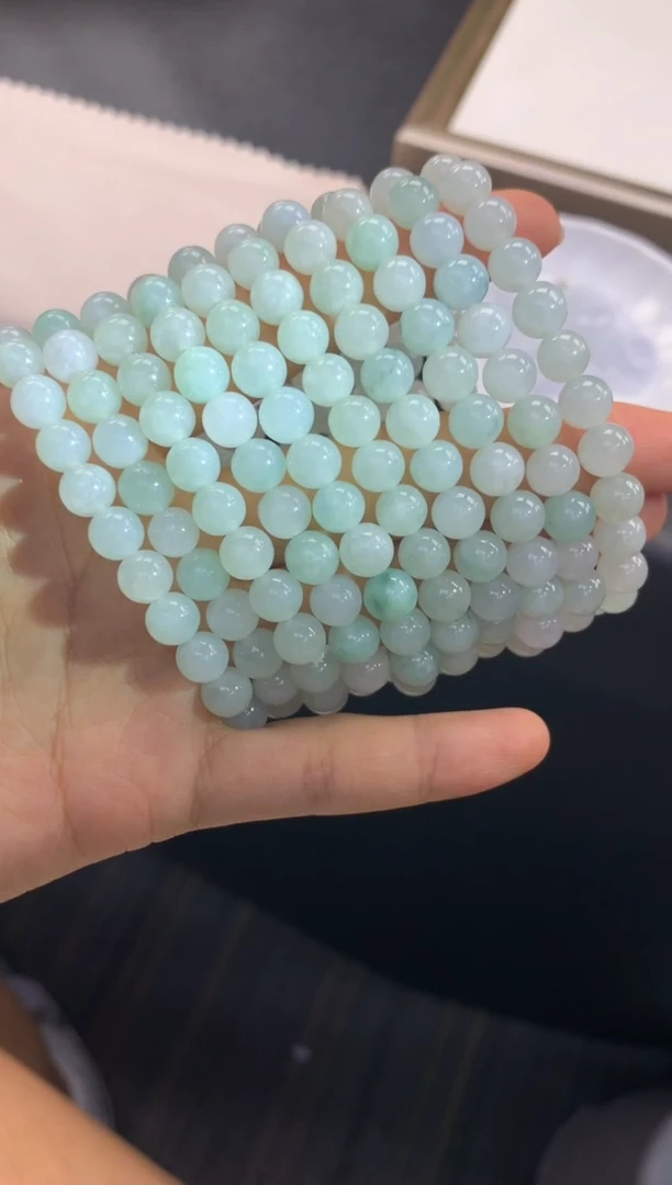 未镶嵌手串翡翠FC488 翡翠手串 多样性发其一