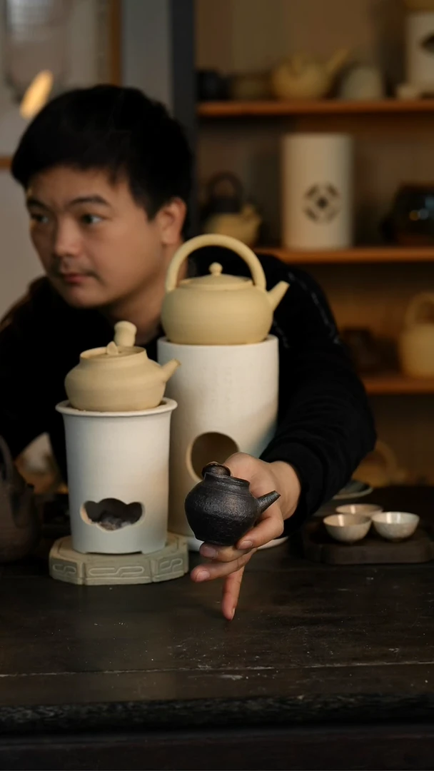 【闪购商品】柴烧柴烧80cc紫砂小把