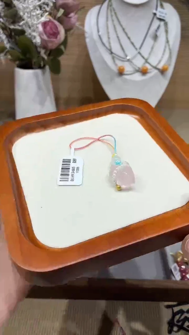 吊坠925银仿水晶猫咪挂件