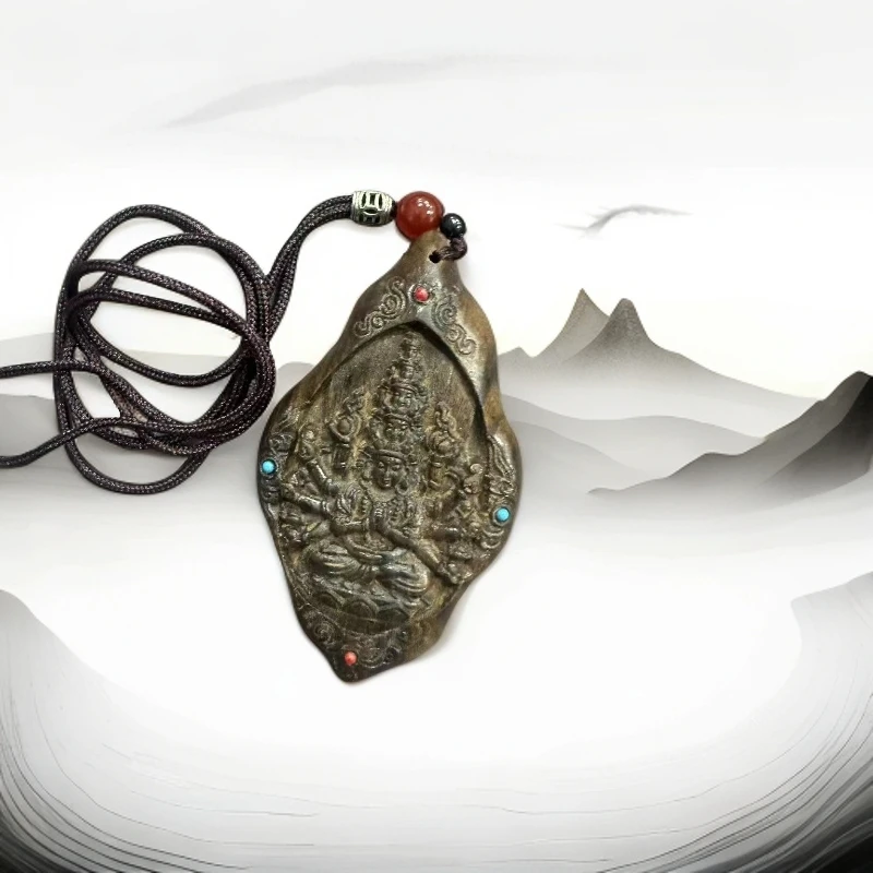 D06越南沉香木串吊坠