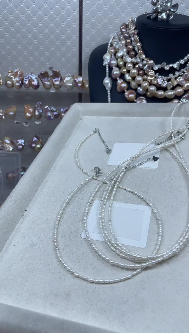 未镶嵌项链淡水珍珠【纯恬珍珠】（多样性发货发一）