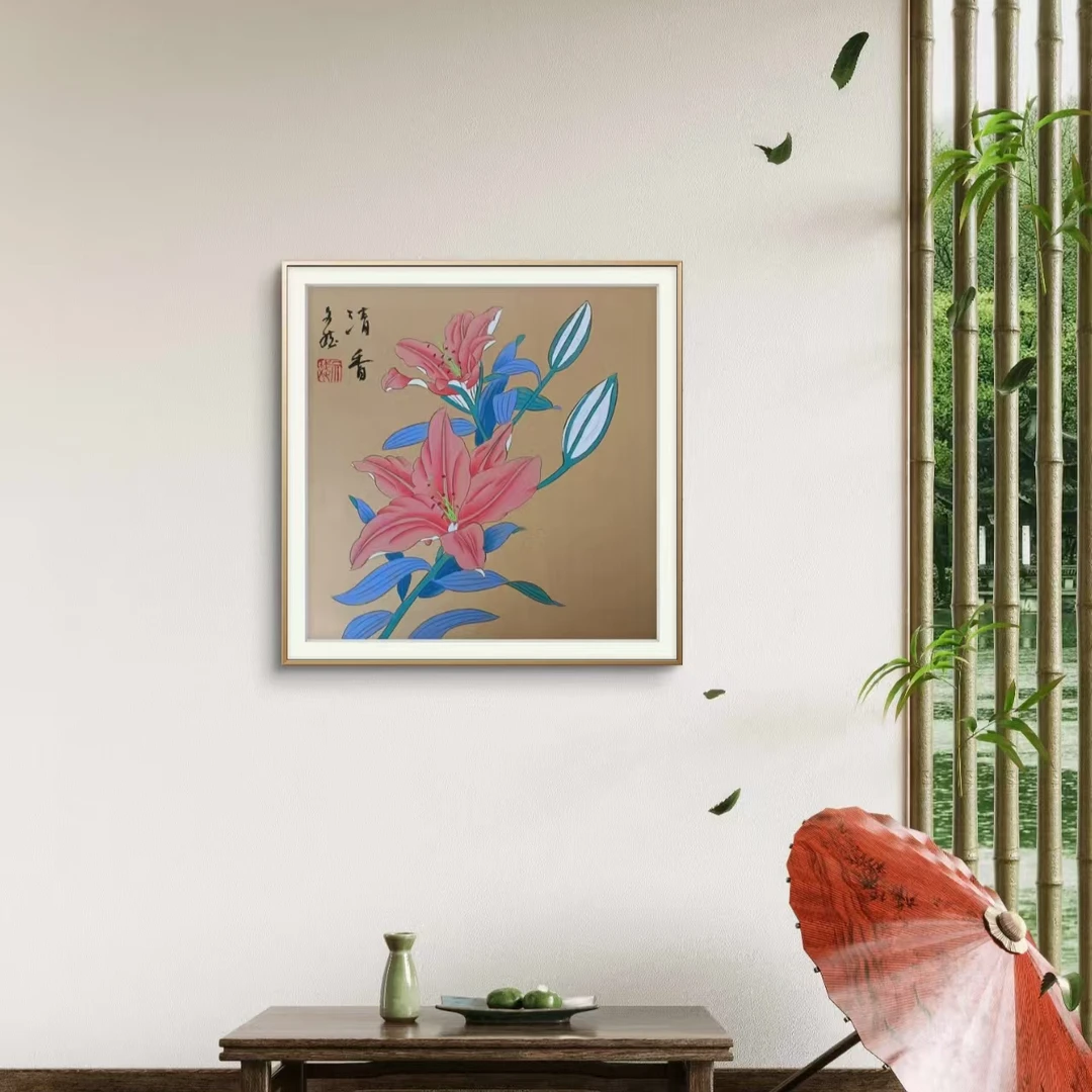 清香  赵文斌    绘画