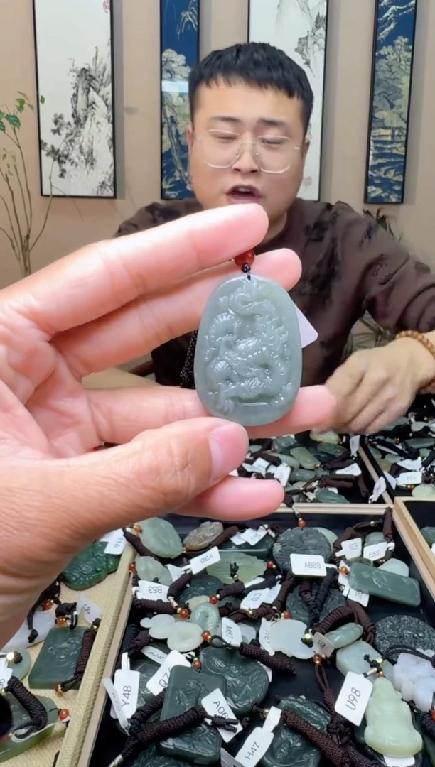 【闪购商品】和田玉挂件未镶嵌1