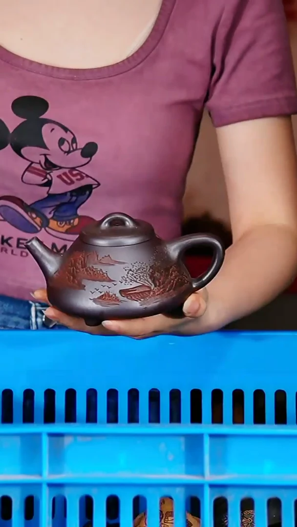 宜兴原矿紫砂壶茶壶300C