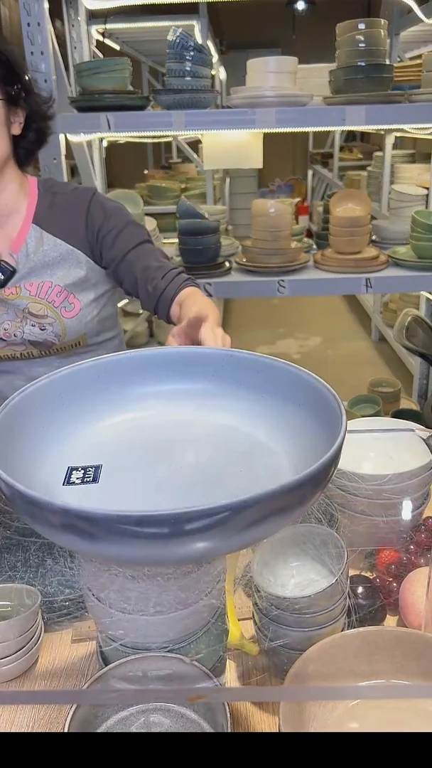 瓷173外贸尾货高温釉下彩陶瓷餐具默认微瑕