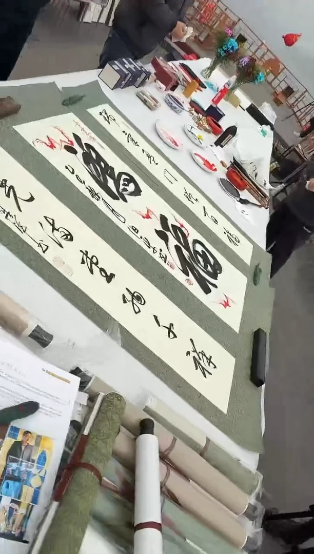 国画炳山艺术--老师作品     合作