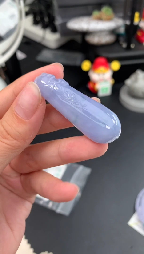 18K金镶嵌挂件翡翠48小时鉴赏期 退货不扣服务费