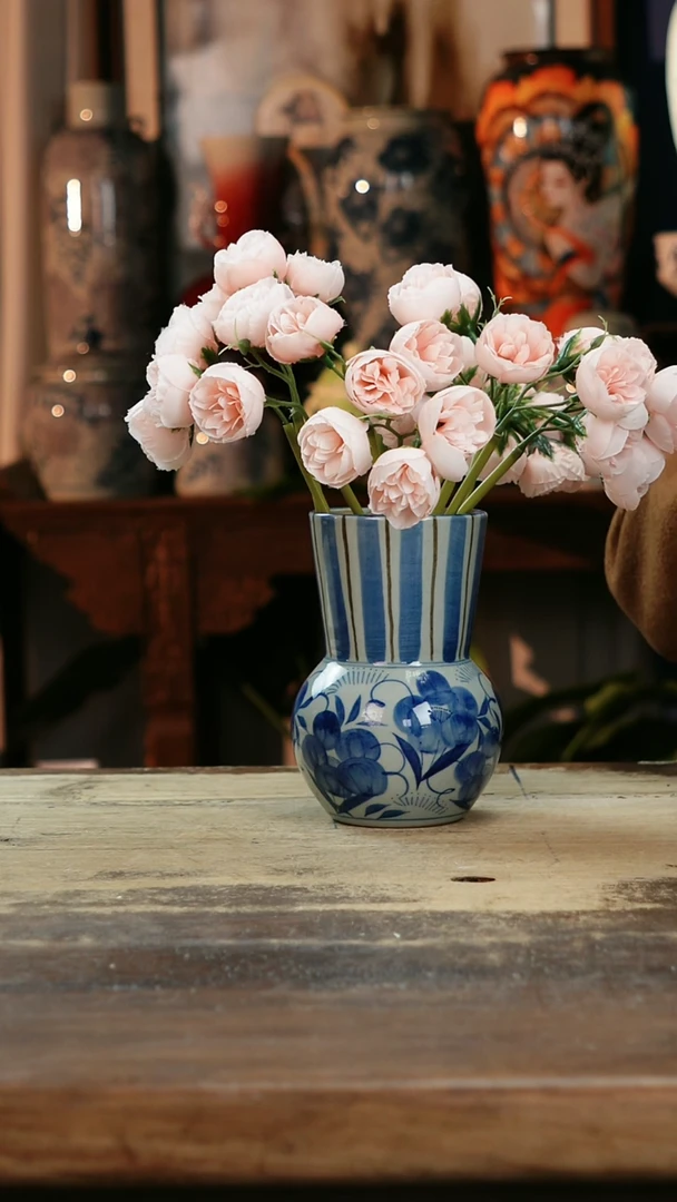 【闪购商品】瓷片景德镇纯手工釉下彩精品花瓶