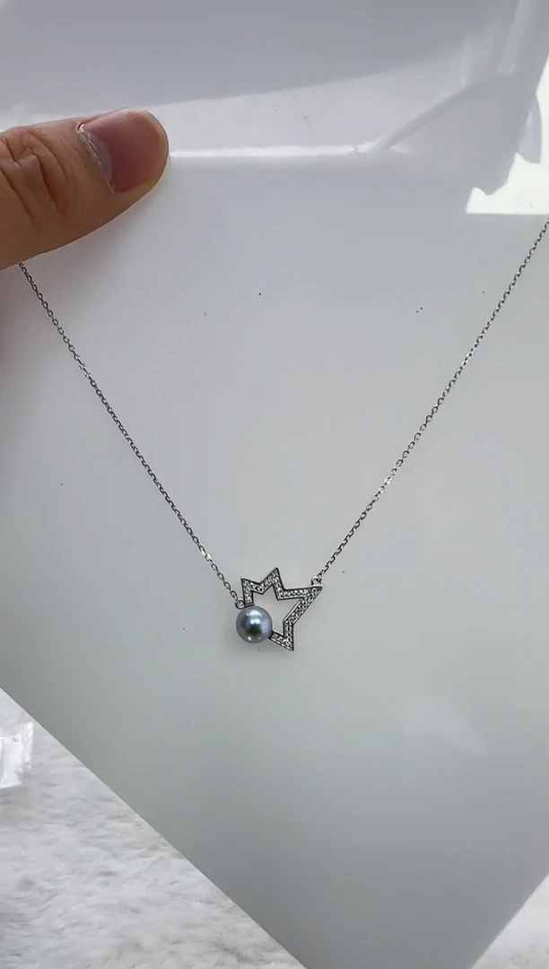 【闪购商品】海水珍珠DA银S925镶嵌c1181 珍珠7