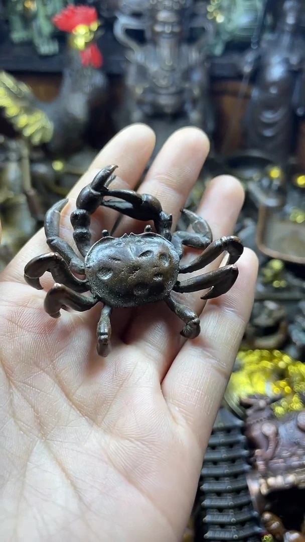 闪购链接，点击下单，有运费险，铜摆件