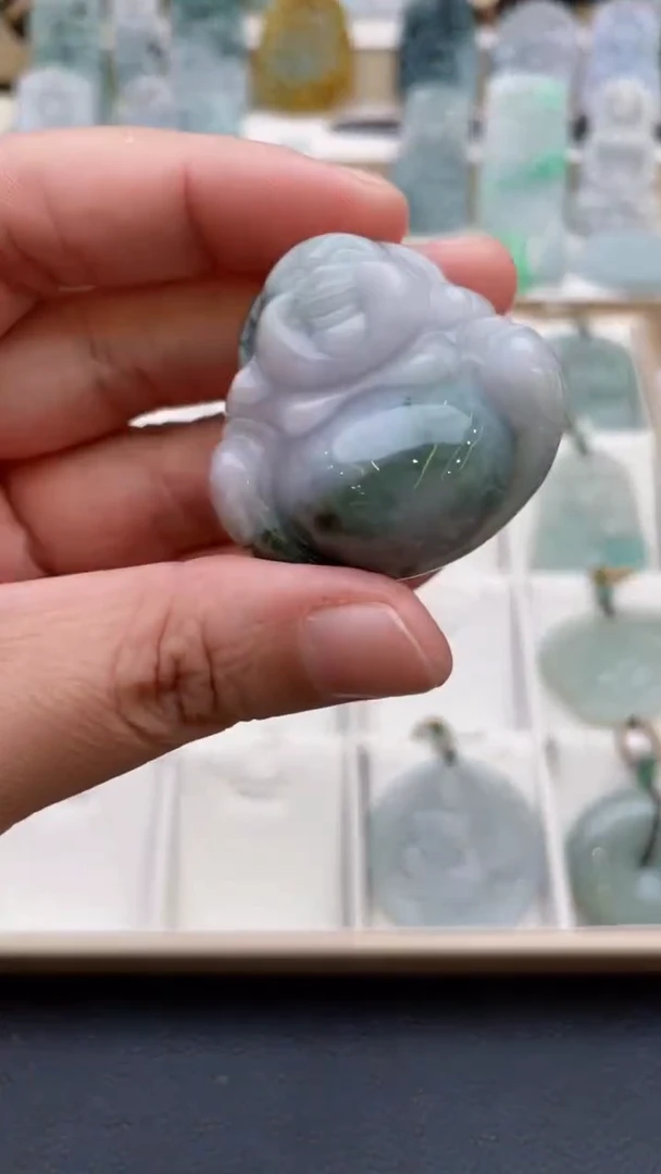 颈饰未镶嵌翡翠天然缅甸翡翠A货359