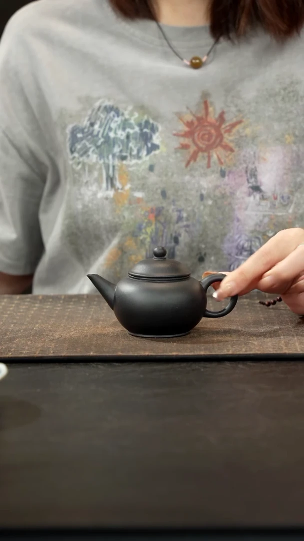 茶壶紫砂捂灰清水泥水平130cc