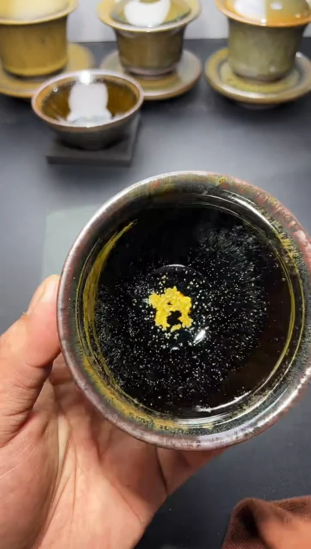 茶盏210 叶紫建盏