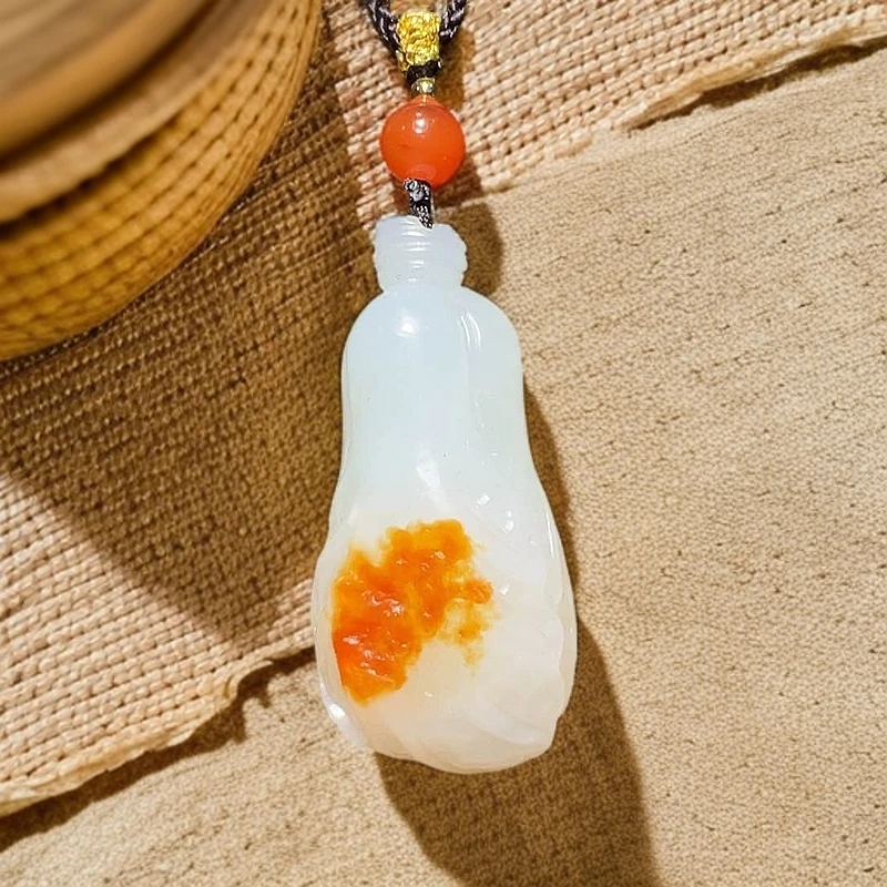 和田玉吊坠(不含链)未镶嵌