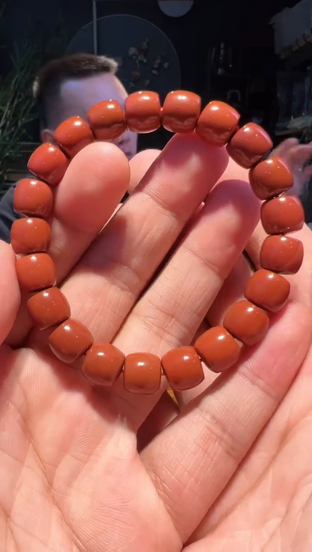 【闪购商品】南红玛瑙手串未镶嵌10+(玫1000)