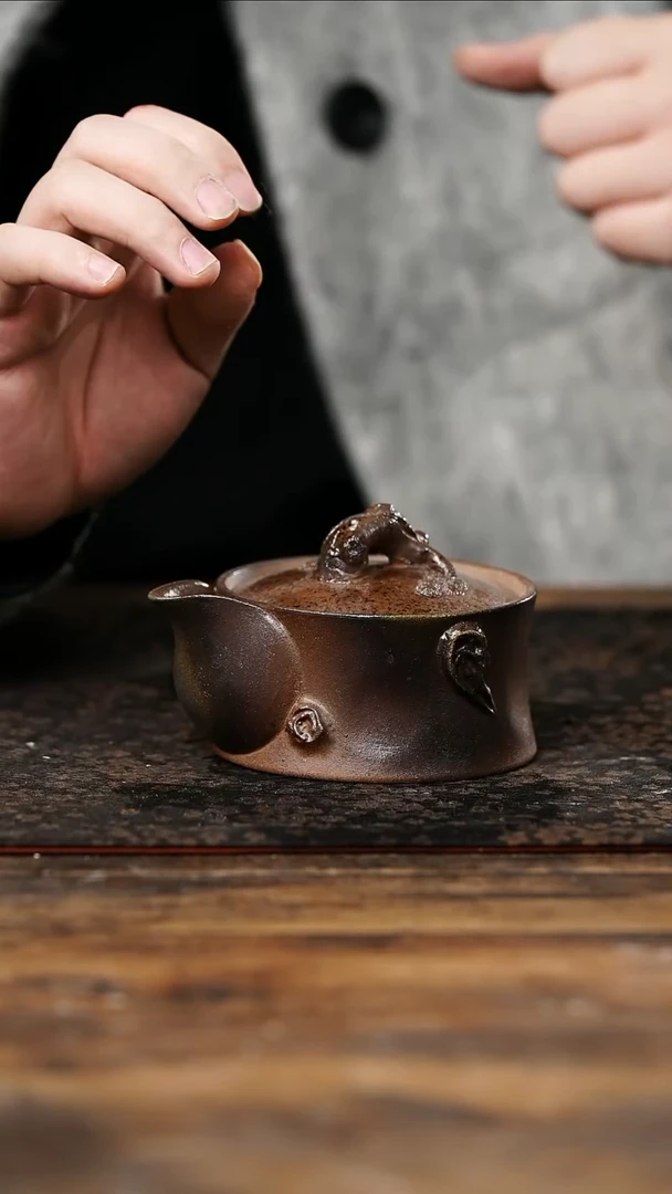 茶杯紫砂20号紫砂柴烧