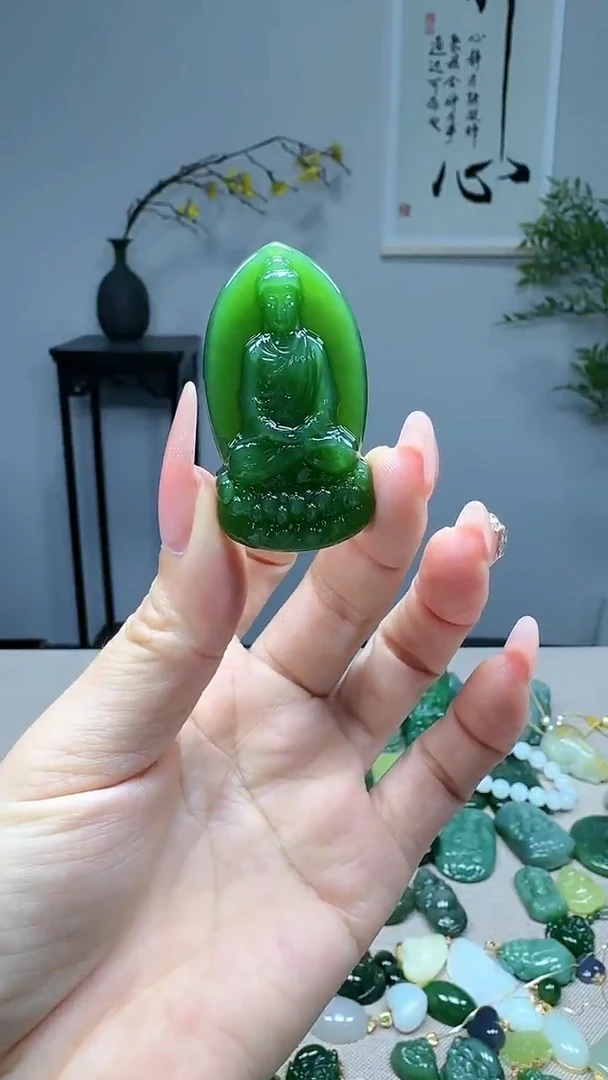 未镶嵌和田玉挂件1