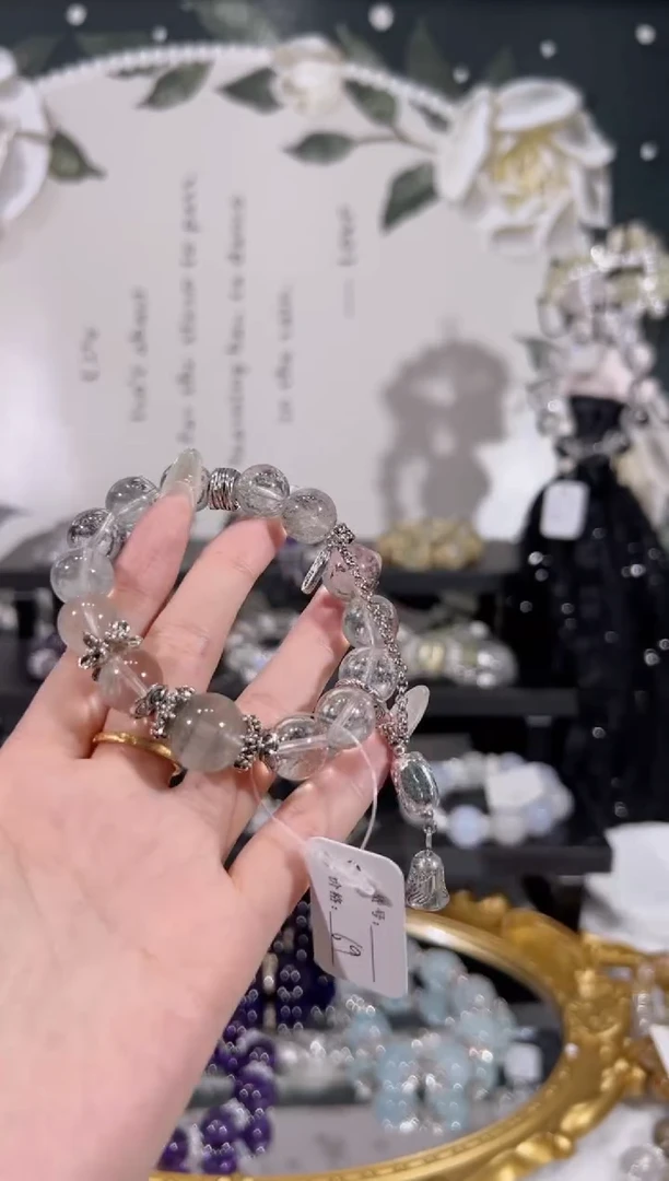 【闪购商品】水晶手链未镶嵌天然水晶默认微瑕 多样性发货发其一