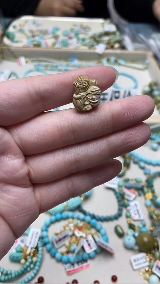 未镶嵌绿松石挂件103