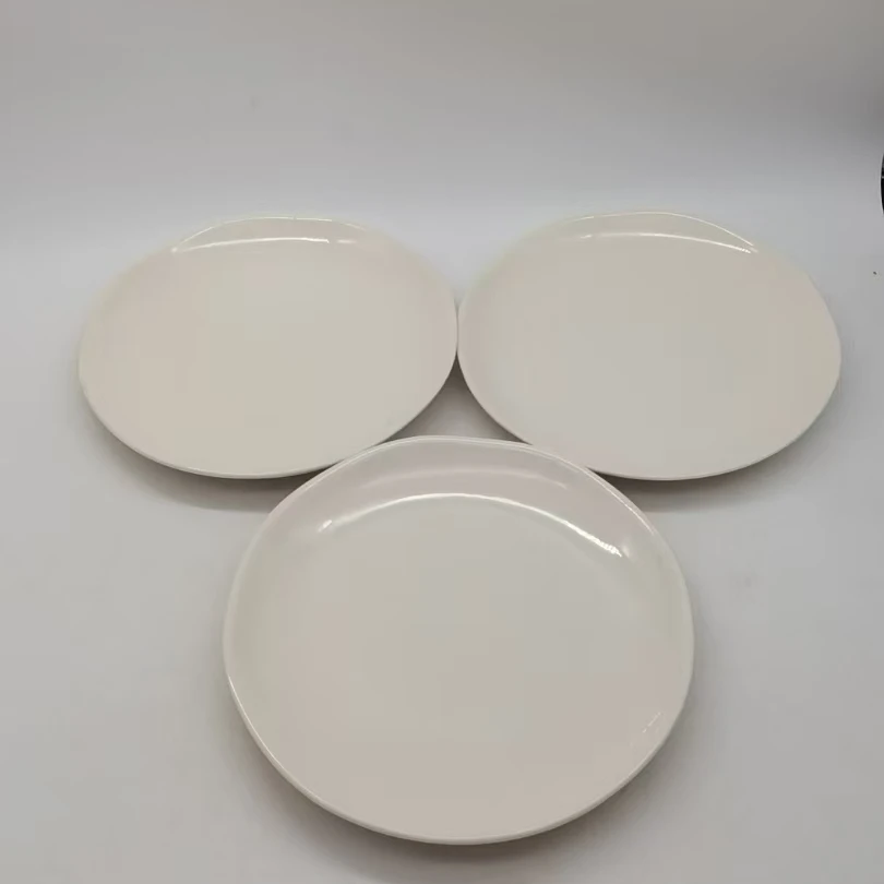 6105 圆盘3个（微瑕，口径20，高2）陶瓷餐具B15