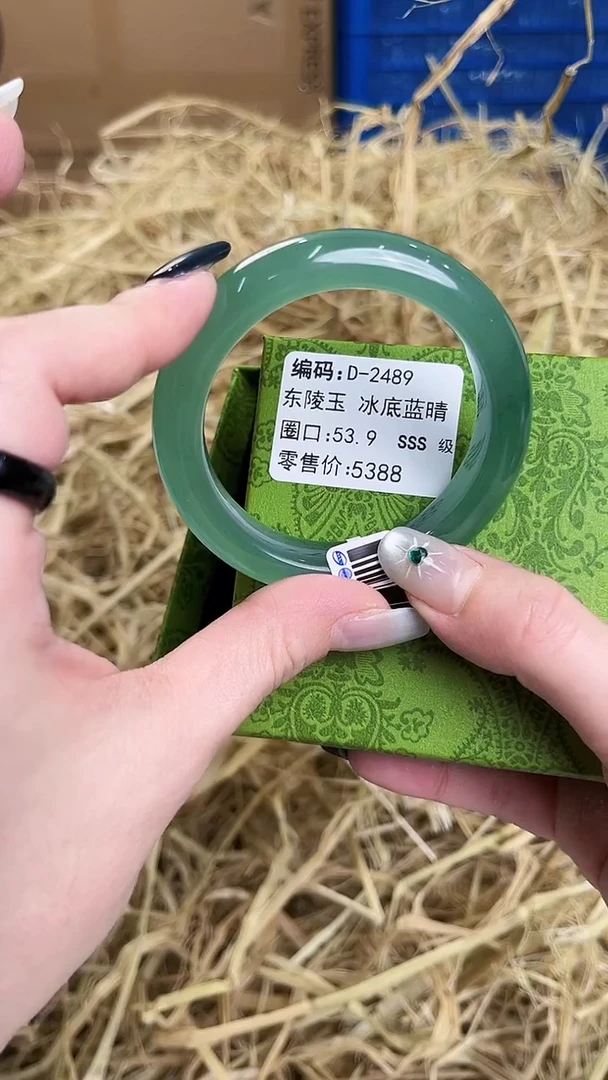 未镶嵌手镯石英质玉D-2489