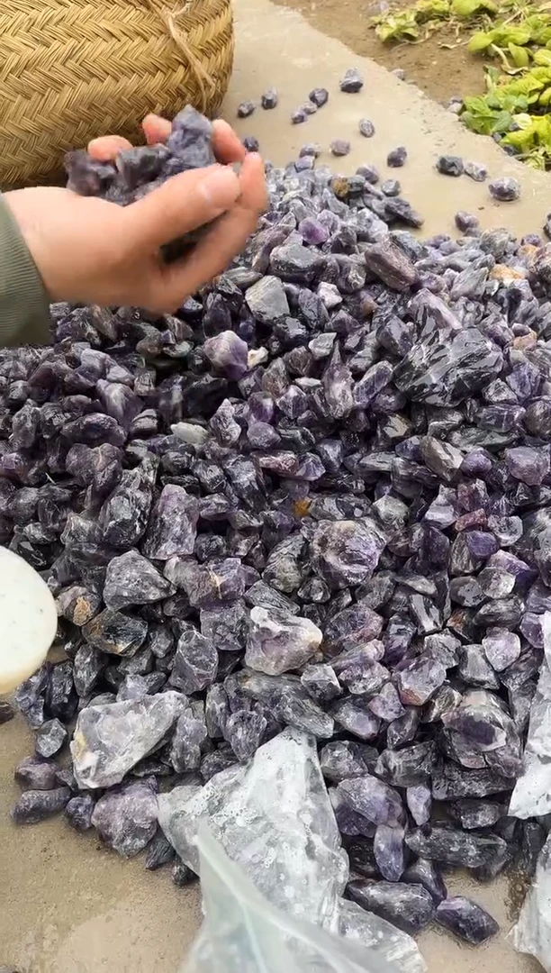 【闪购商品】水晶摆件未镶嵌紫水晶碎石 500g