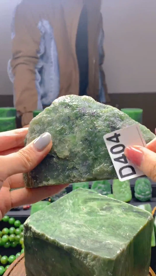 未镶嵌和田玉珠宝半成品1