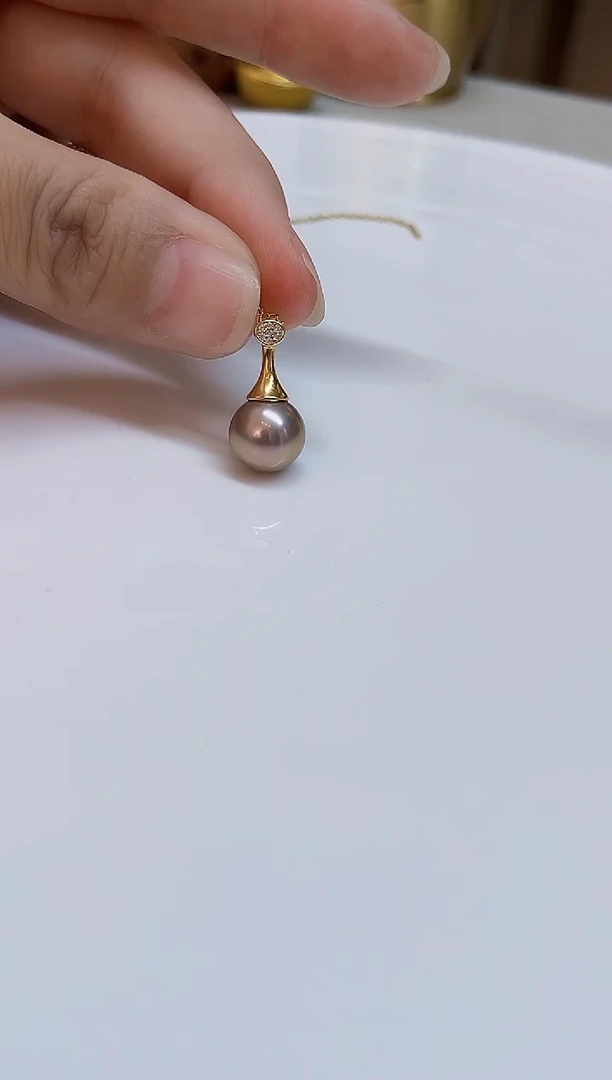 未镶嵌颈饰海水珍珠10mm