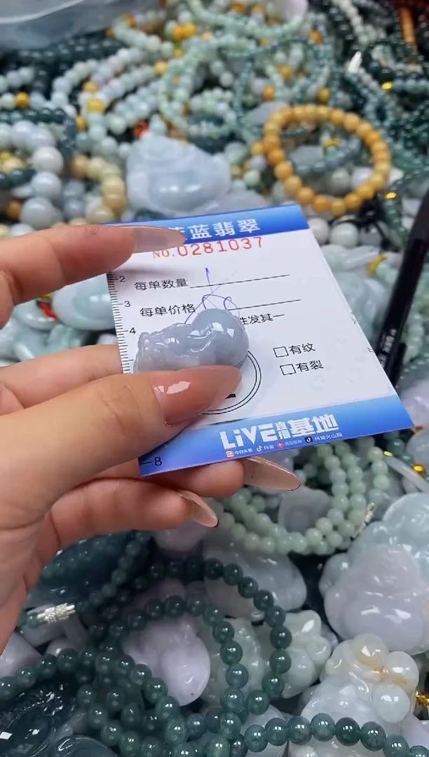 翡翠未镶嵌颈饰闪购0281037多样性发其一