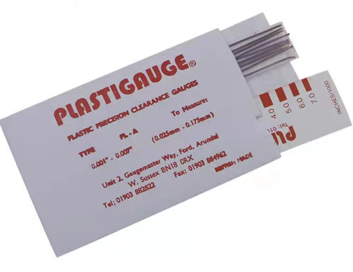 汽车发动机维修用塑料间隙规测量曲轴0.025 - 0.175mm大赛专用
