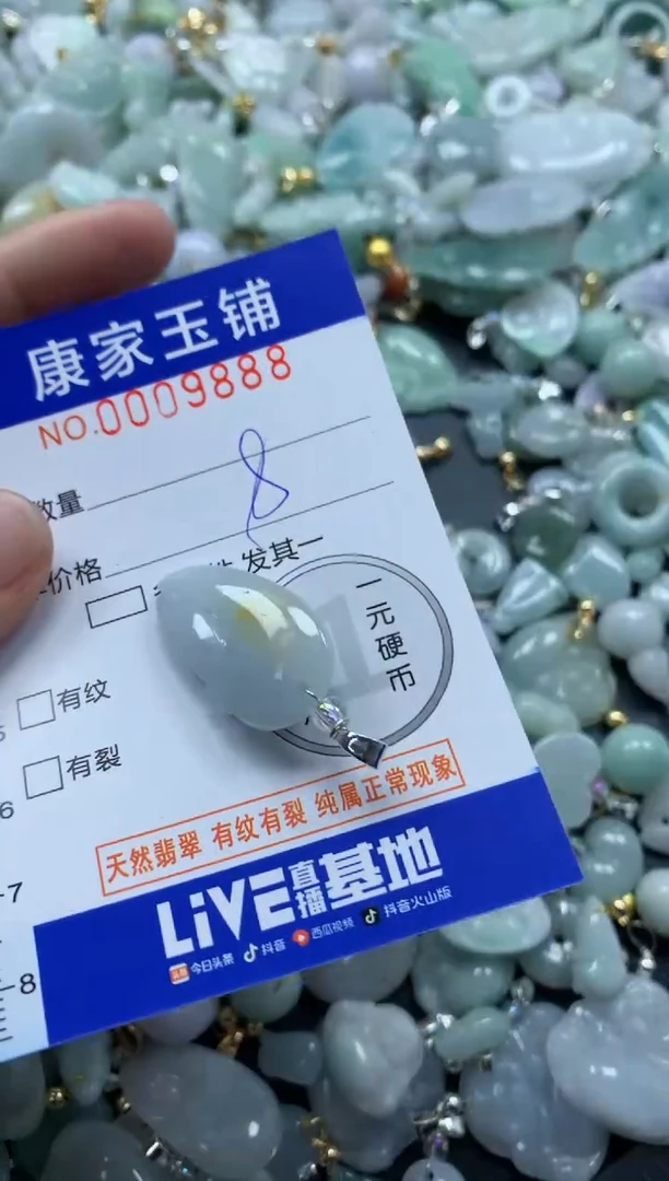 颈饰未镶嵌翡翠9888