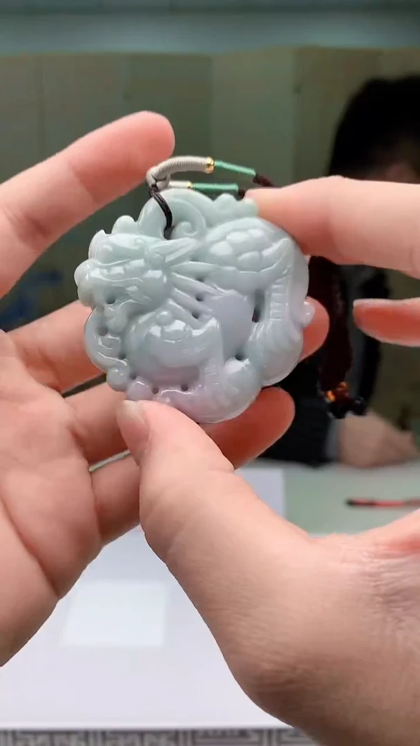 【闪购商品】定制翡翠未镶嵌5153bb-毛货挂件51