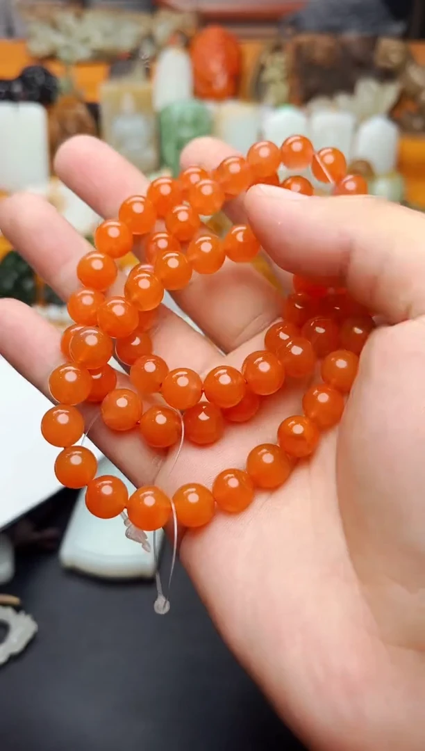 【闪购商品】南红玛瑙手串未镶嵌手串多样性拍一发一01