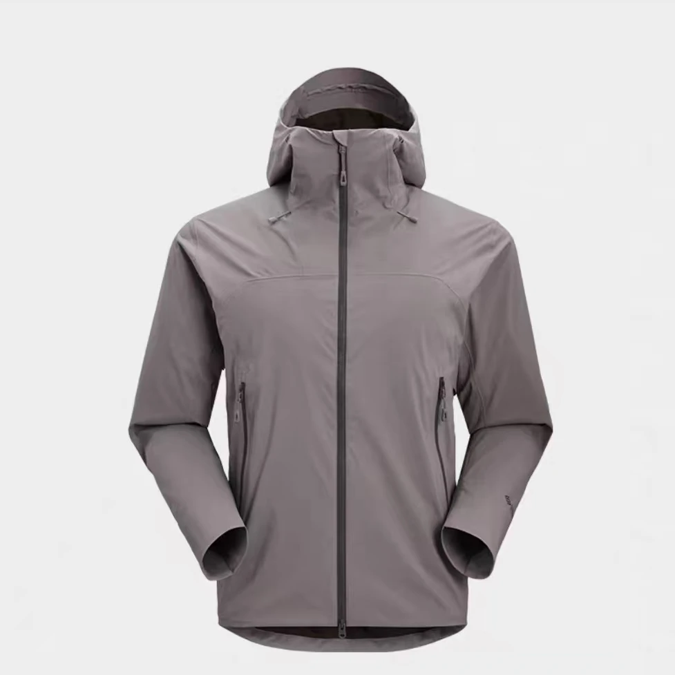 JJ-( 雷茑 LT）连帽风壳防水防风户外登山徒步服休闲外套男女同款