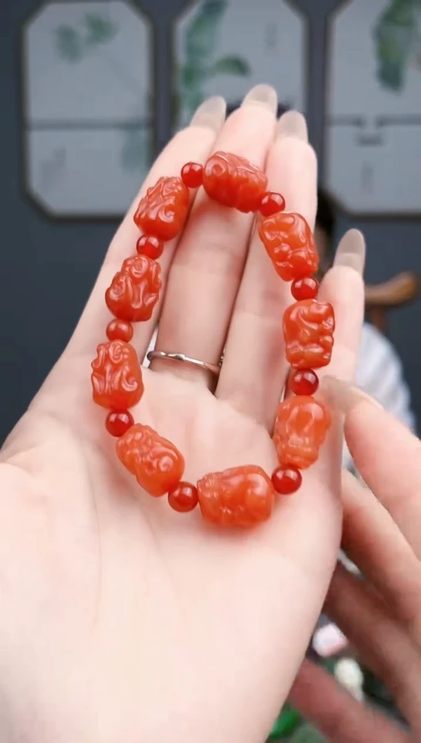 【闪购商品】南红玛瑙颈饰未镶嵌多样性发货拍一单发一个