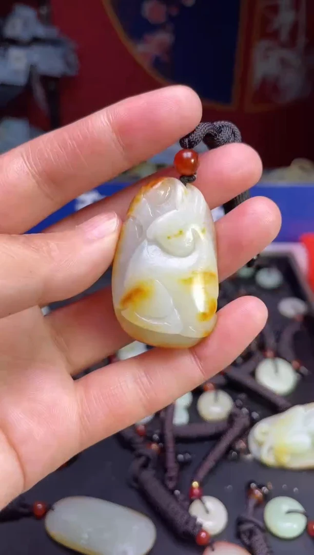 颈饰未镶嵌和田玉123