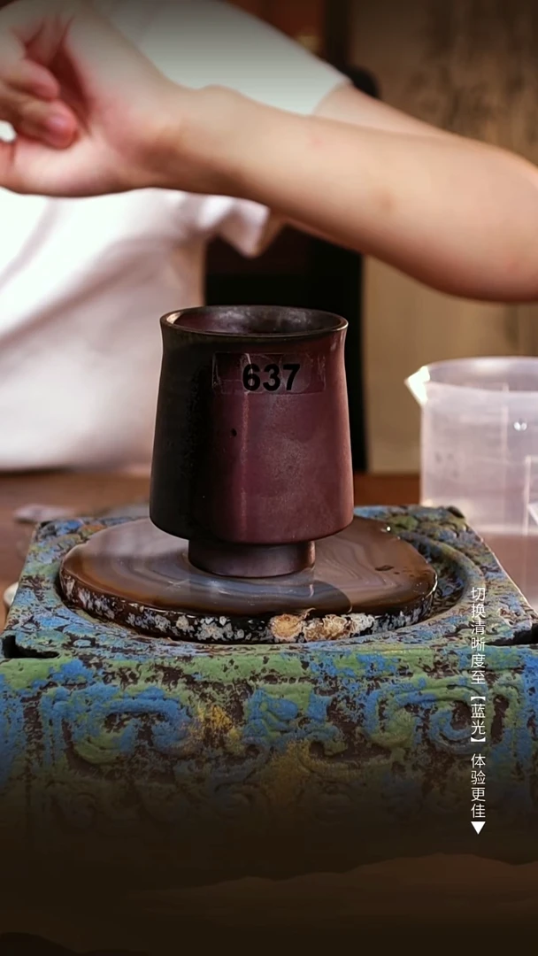 637木鱼炻纯手工茶器L